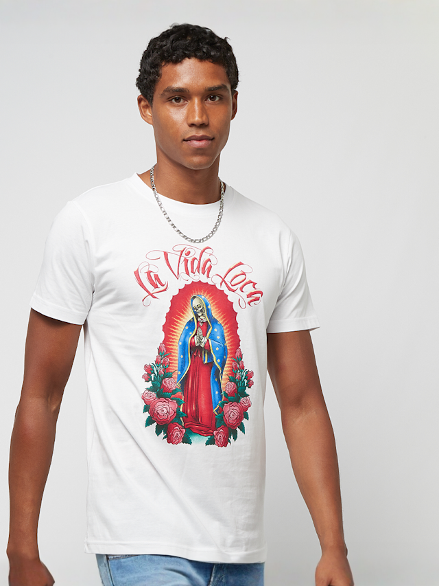 Urban Classics, La Vida Loca Mary Tee, white, Image 1 of 4