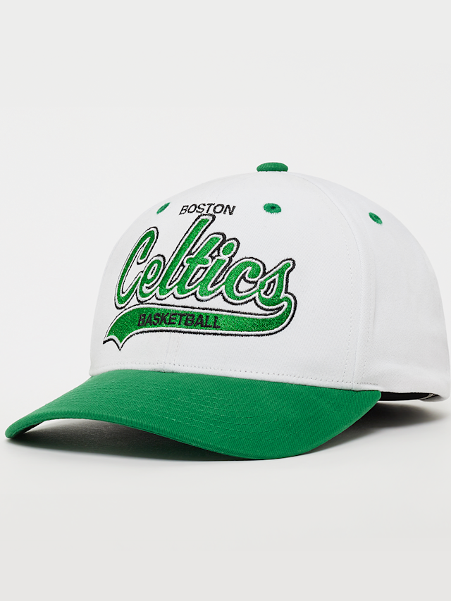 Mitchell & Ness, Tail Sweep Pro Snapback NBA Boston Celtics, wit, Afbeelding 1 van 5
