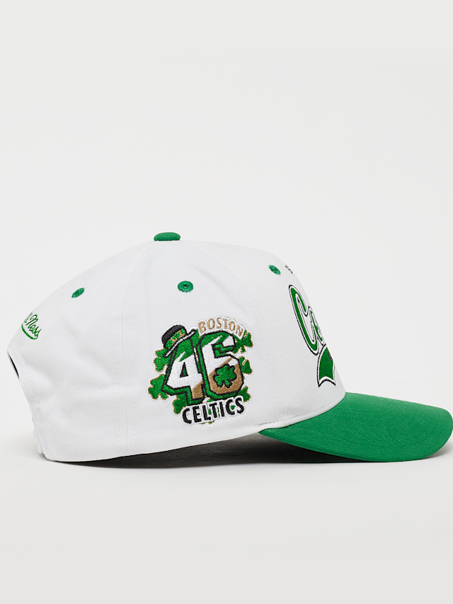 Mitchell & Ness, Tail Sweep Pro Snapback NBA Boston Celtics, wit, Afbeelding 3 van 5