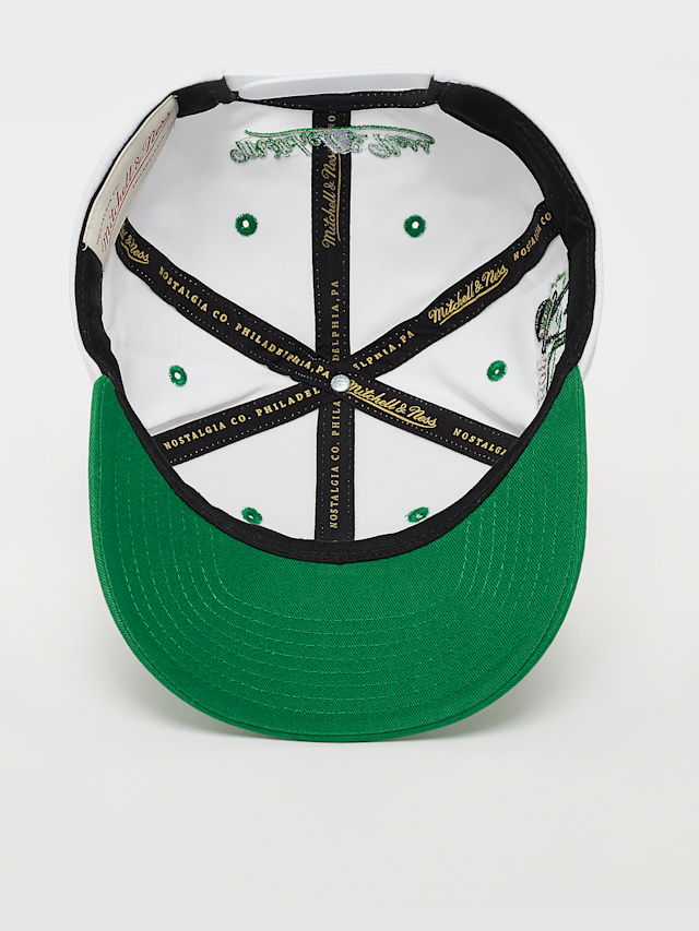 Mitchell & Ness, Tail Sweep Pro Snapback NBA Boston Celtics, wit, Afbeelding 4 van 5