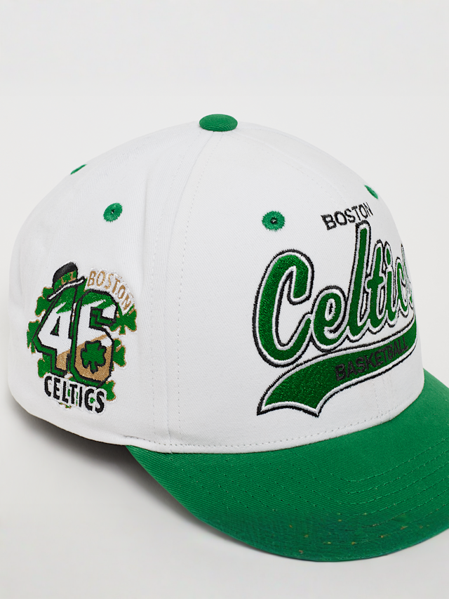 Mitchell & Ness, Tail Sweep Pro Snapback NBA Boston Celtics, biały, Obraz 5 z 5