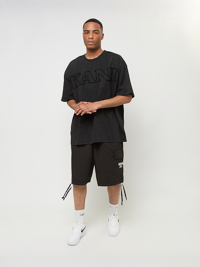 Karl Kani, Retro Washed Distressed Boxy Tee, zwart, Afbeelding 4 van 4