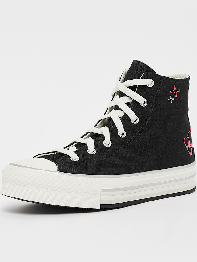 Converse, Chuck Taylor All Star Eva Lift (GS), black, Image 2 of 5