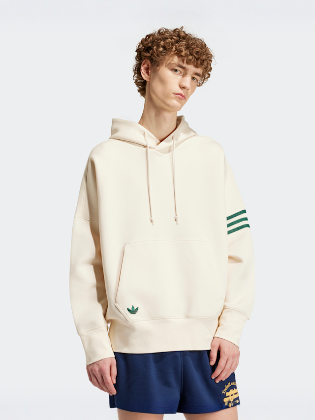 adidas Originals, adicolor Neuclassics Hoodie, beige, Image 1 of 5