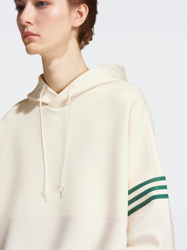 adidas Originals, adicolor Neuclassics Hoodie, beige, Image 3 of 5
