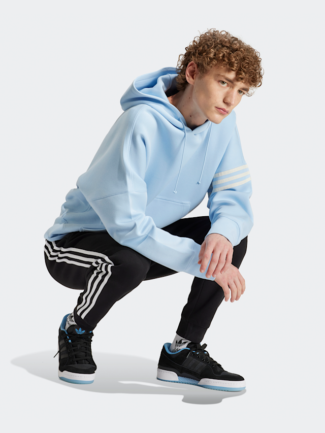 adidas Originals, adicolor Neuclassics Hoodie, blue, Image 5 of 5