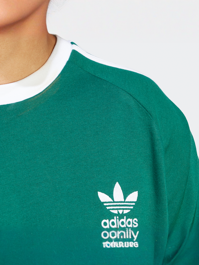 adidas Originals, adicolor 3-Streifen T-Shirt, green, Image 3 of 4