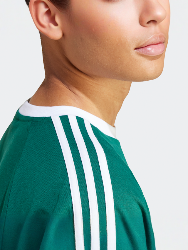 adidas Originals, adicolor 3-Streifen T-Shirt, green, Image 4 of 4