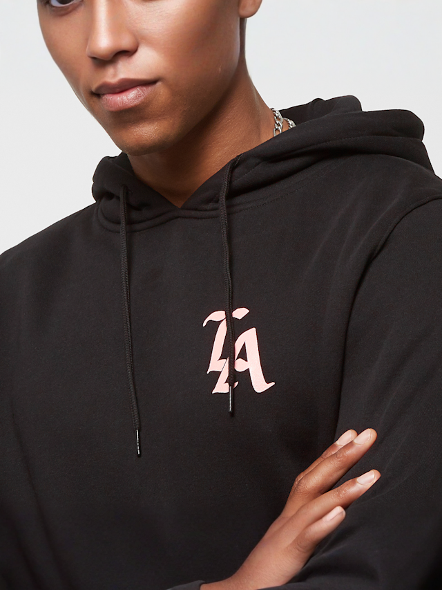 Mister Tee, LA Hoodie, zwart, Afbeelding 3 van 5