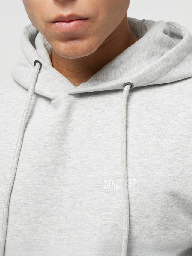 SNIPES, Small Logo Essential Hoodie, grijs, Afbeelding 3 van 4