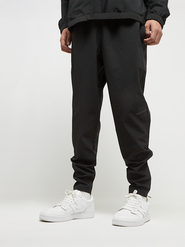 New Balance, Active Stretch Woven Slim Pant, black, Image 1 of 7