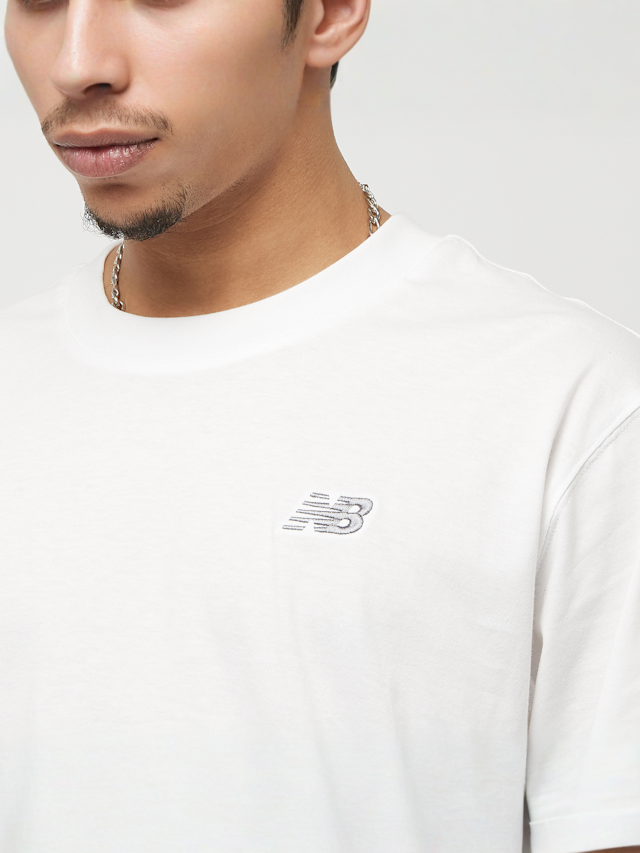 New Balance, Small Logo T-Shirt, white, Image 3 of 4
