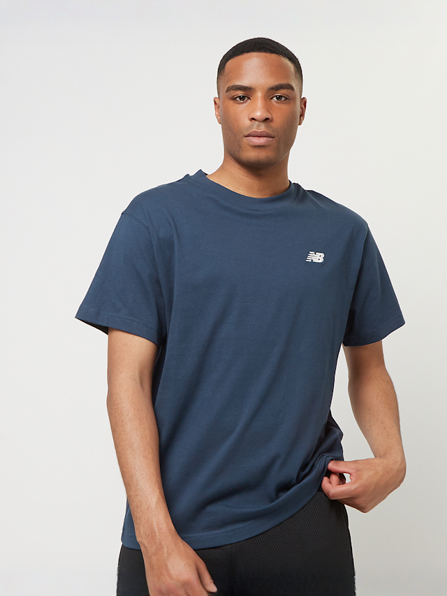 New Balance, Small Logo T-Shirt, blue, Image 1 of 4