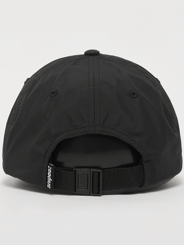 SNIPES, Basic Logo Ripstop Baseball Cap, black, Image 2 of 6
