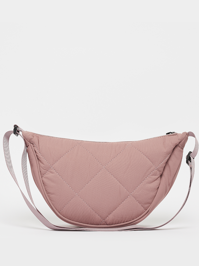 SNIPES, Badge Basic Logo Diamond Quilted Shoulder Bag, lichtroze, Afbeelding 3 van 6