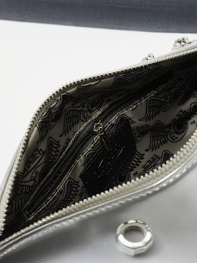 Von Dutch Originals, Mini Bag Anna, zilver, Afbeelding 4 van 4