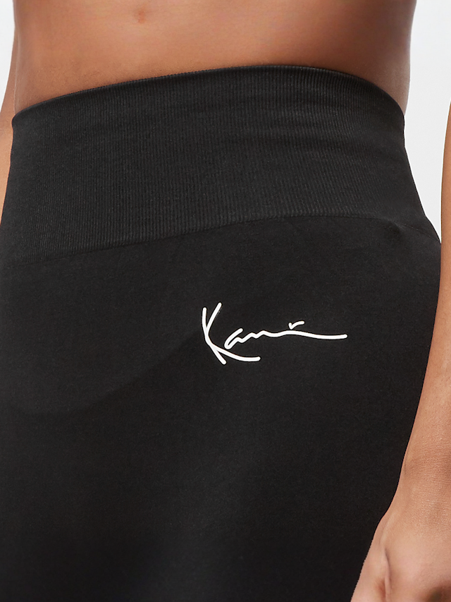 Karl Kani, Small Signature Scrunch Leggings, czarny, Obraz 3 z 4