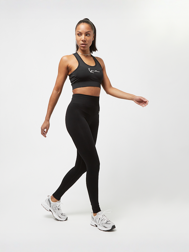 Karl Kani, Small Signature Scrunch Leggings, czarny, Obraz 4 z 4