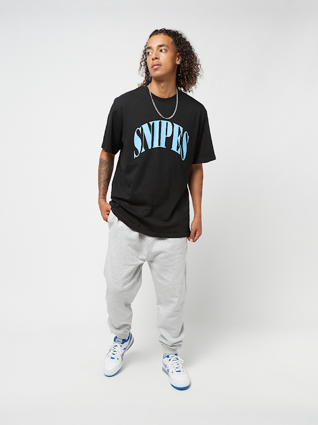 SNIPES, Serif Logo Tee, black, Image 4 of 4