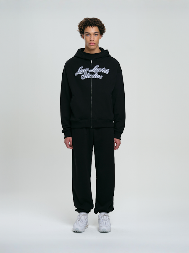 Low Lights Studios, Shutter Zip Hoodie, black, Image 4 of 4