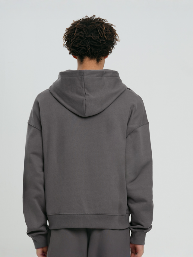 Low Lights Studios, Shutter Zip Hoodie, grey, Image 2 of 4
