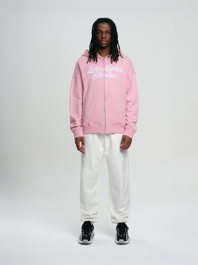 Low Lights Studios, Shutter Zip Hoodie, light pink, Image 4 of 4