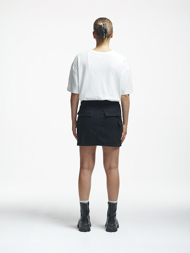 2Y STUDIOS, Nisha Pocket Skirt, black, Image 2 of 5