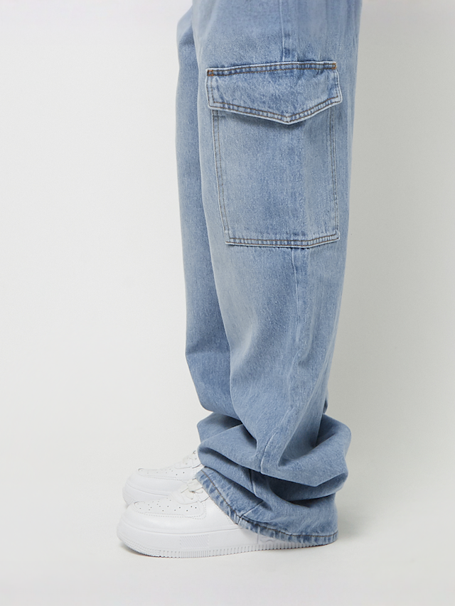 2Y STUDIOS, Lona Cargo Jeans, blue, Image 4 of 7