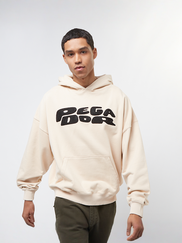 Pegador, Drew Terry Boxy Hoodie, beige, Image 1 of 4