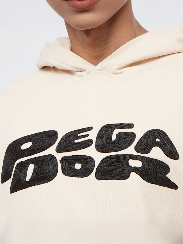 Pegador, Drew Terry Boxy Hoodie, beige, Image 3 of 4