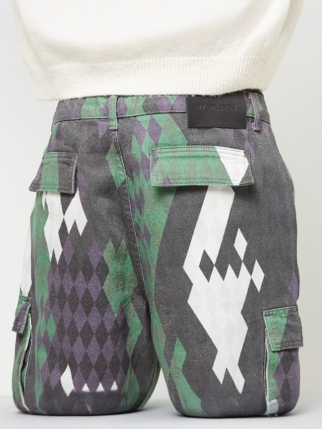 2Y STUDIOS, Kiran 4-Pocket Cargo Pants, green, Image 4 of 6