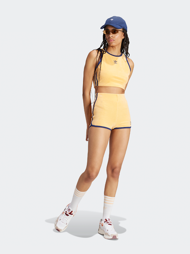 adidas Performance, 3-Streifen Short Summer Glow, orange, Image 5 of 5