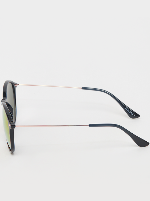 SNIPES, Round Sunglasses - black, multi-colour, Image 2 of 4