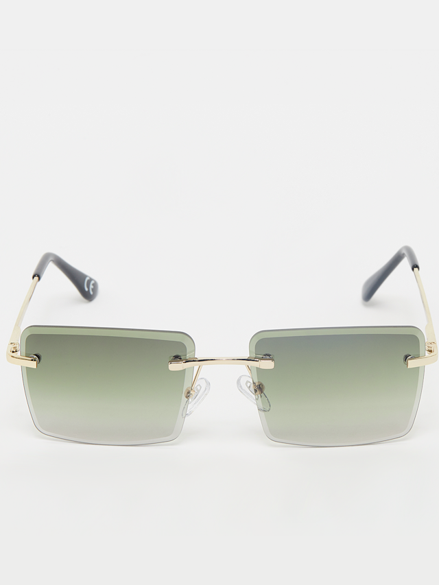 SNIPES, Randlose Sonnenbrille, green, Image 1 of 4
