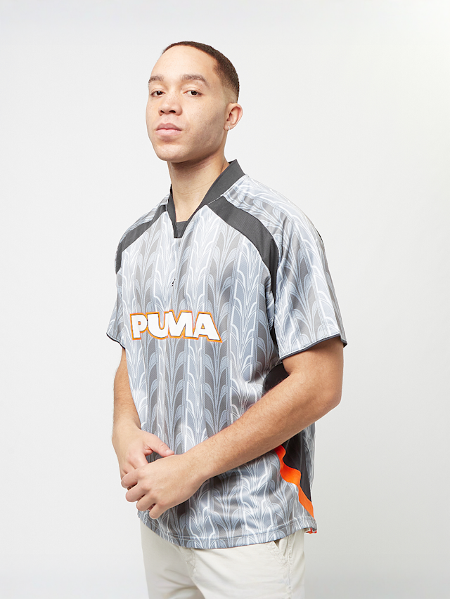 PUMA, Football Jersey All-Over-Print, grey, Image 1 of 4