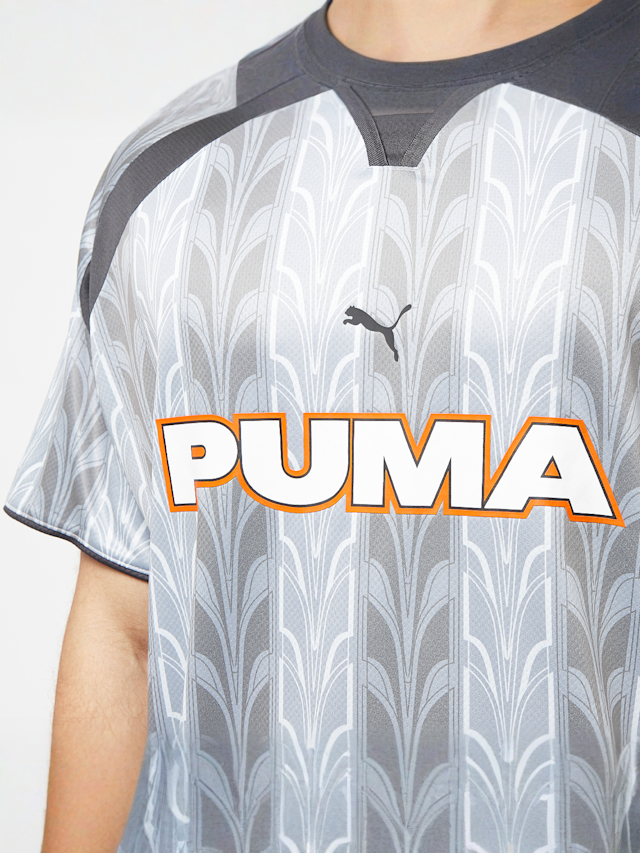 PUMA, Football Jersey All-Over-Print, grey, Image 3 of 4