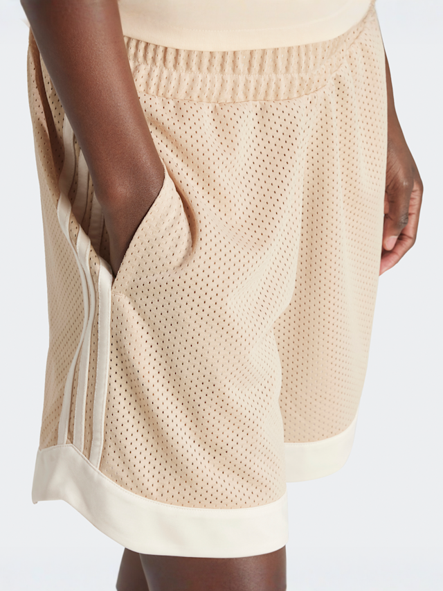 adidas Originals, Mesh Basketball Short, beige, Image 3 of 5