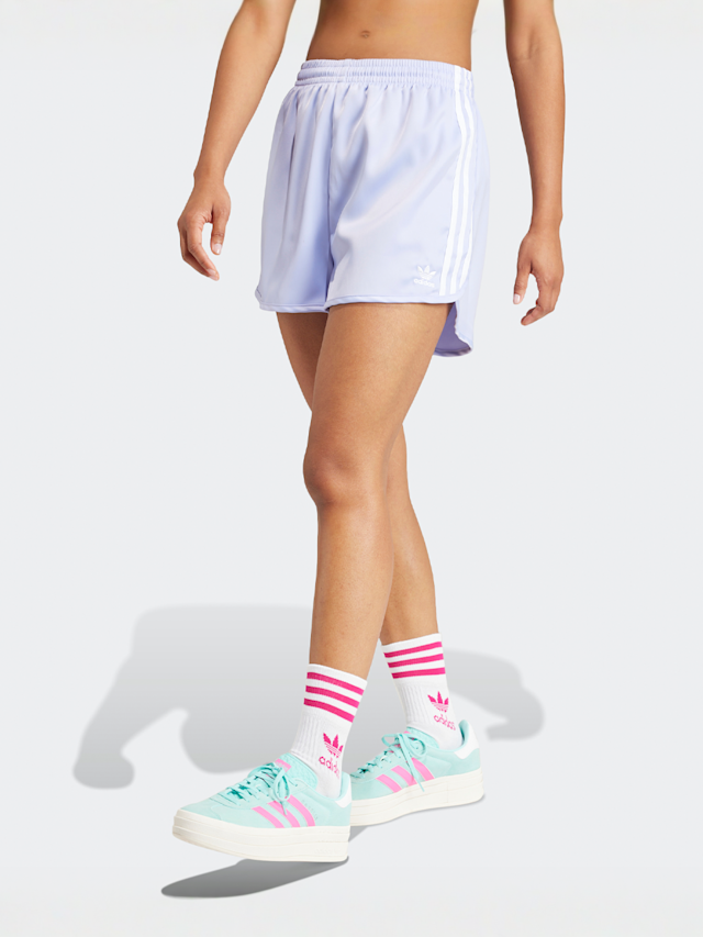 adidas Originals, 3-Streifen Shorts, purple, Image 1 of 5