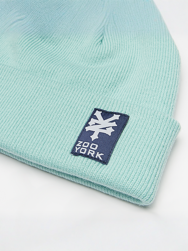 Zoo York, Classic Beanie, turquoise, Image 3 of 4