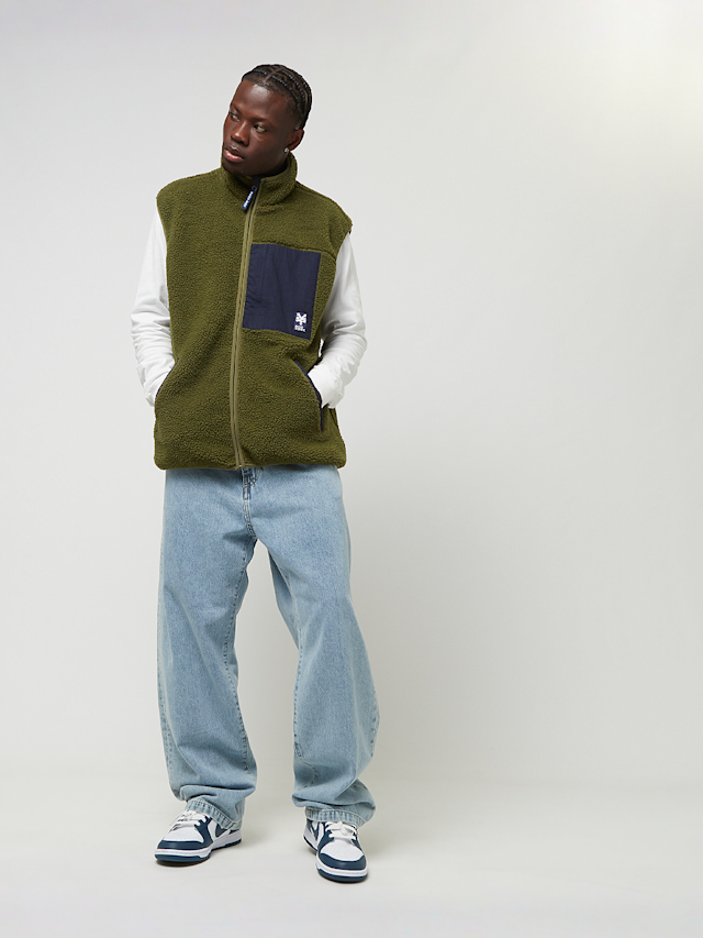Zoo York, Sherpa Vest, green, Image 4 of 4
