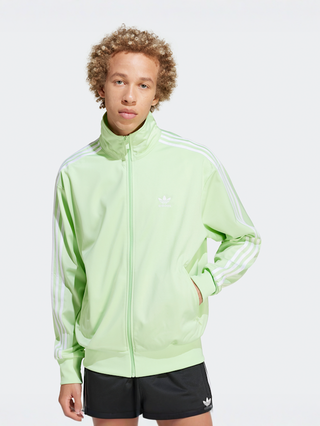 adidas Originals, adicolor Firebird Trackjacket, groen, Afbeelding 1 van 4