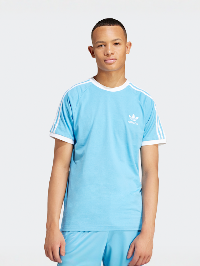 adidas Originals, adicolor 3-Streifen T-Shirt, blue, Image 1 of 5