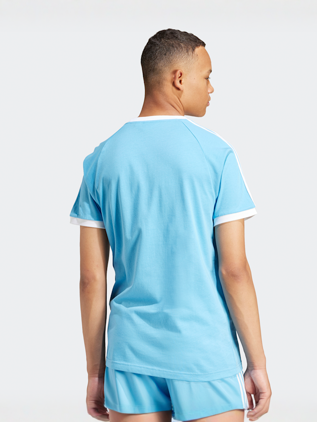 adidas Originals, adicolor 3-Streifen T-Shirt, blue, Image 2 of 5