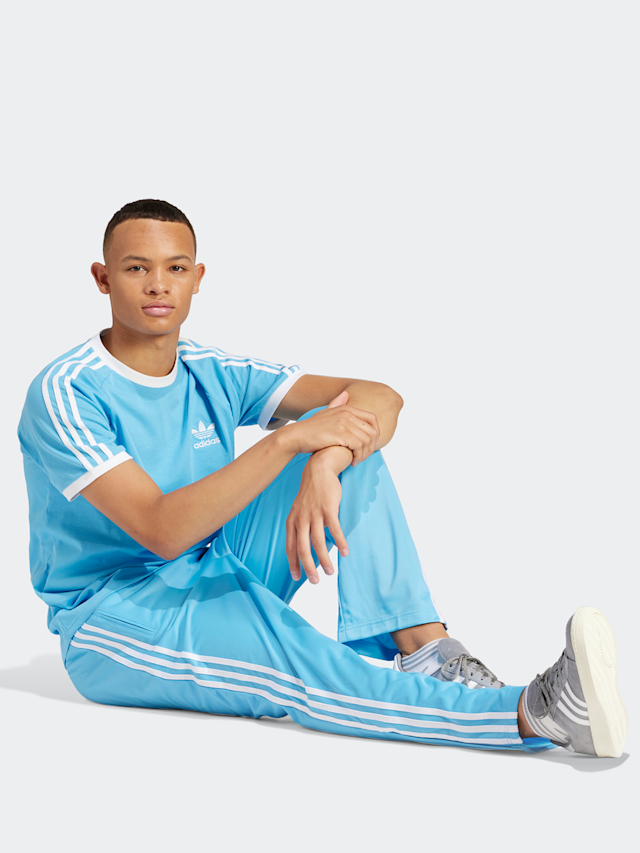 adidas Originals, adicolor 3-Streifen T-Shirt, blue, Image 5 of 5