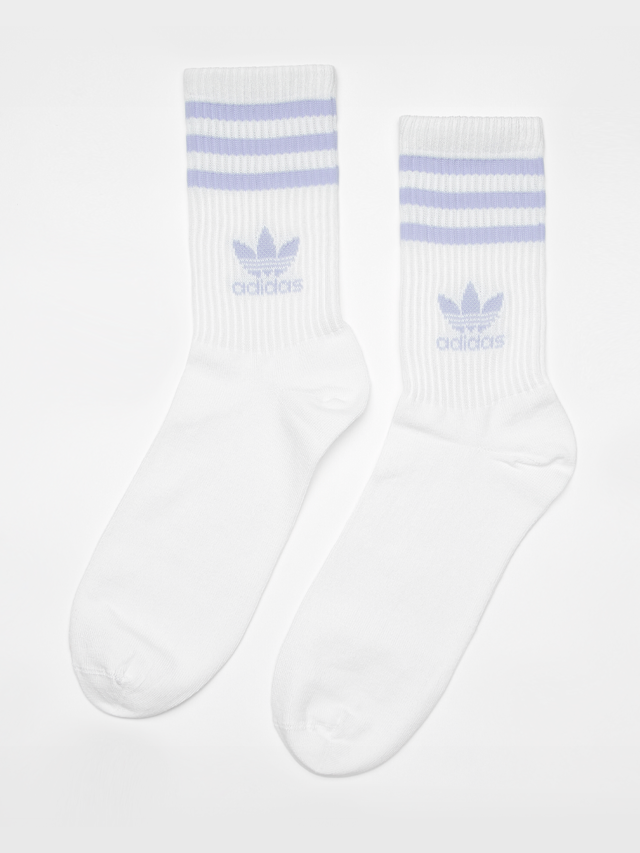 adidas Originals, 3 PACK - adicolor Crew Socks, white, Image 1 of 2