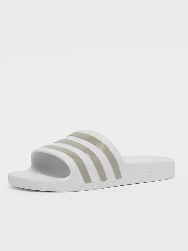 adidas Originals, Adilette Aqua, white, Image 2 of 5