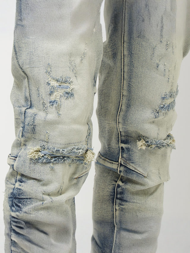 Smoke Rise, Wave Effect Jean, beige, Image 5 of 6