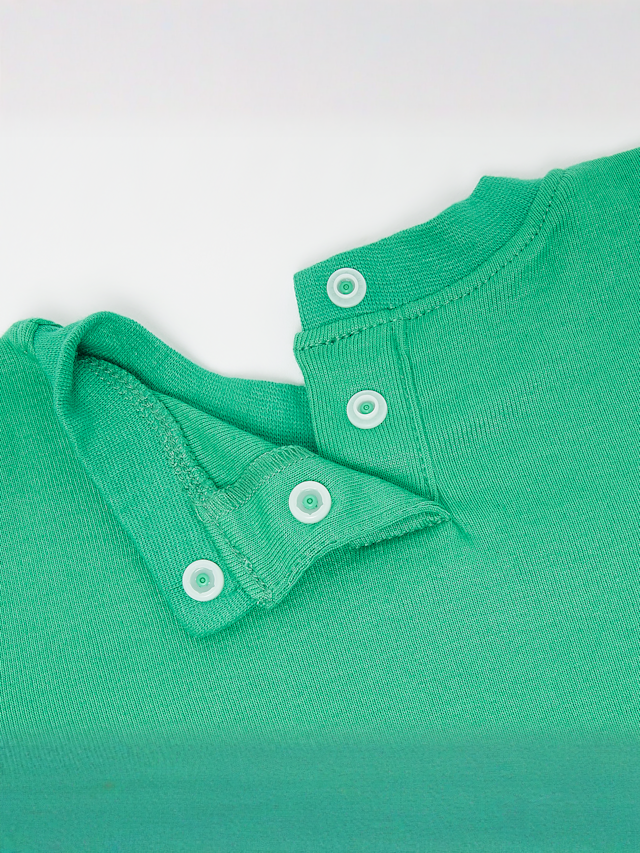 Nike, Romper, Hat, Bib Set (3 Piece), groen, Afbeelding 3 van 4