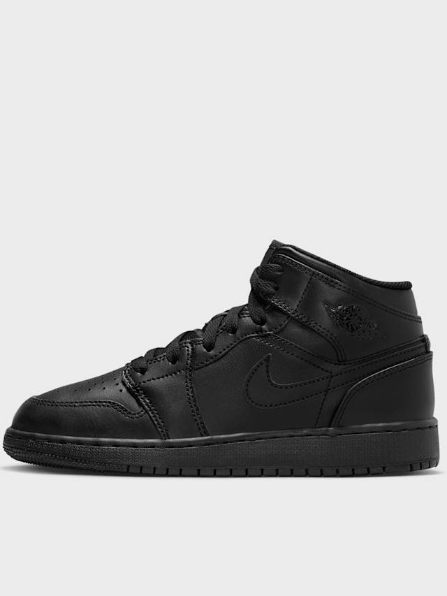 Jordan, Jordan 1 Mid (GS), black, Image 1 of 8