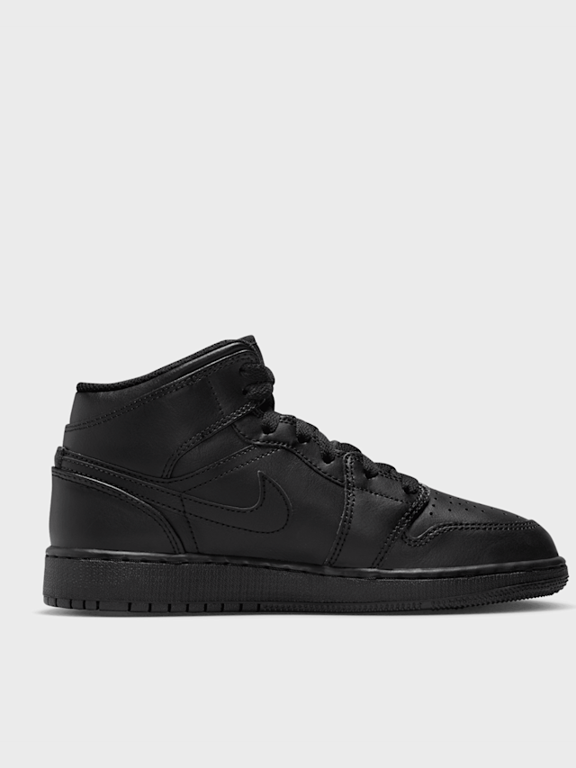 Jordan, Jordan 1 Mid (GS), zwart, Afbeelding 2 van 8